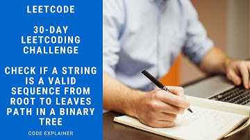 Check If a String Is a Valid Sequence from Root to Leaves Path in a Binary Tree || 30-Day Challenge