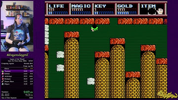 Speedrun of Legacy of the Wizard/Dragon Slayer IV (FC) - Any% No Pause Jump in 31:25.434