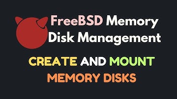 How to Create Encrypted Memory Disks Using mdconfig and geli Commands in FreeBSD