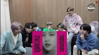 Bts reaction to BLACKPINK: ROSÈ TIKTOK edits [part2]