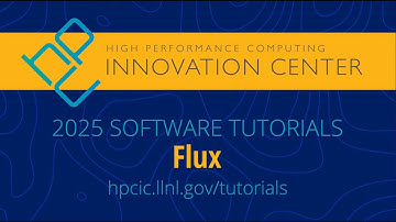 HPCIC Tutorial 2025: Flux