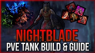 🛡️🗡️ Eso - Pve Nightblade Tank Build & Guide | Sets, Skills, Cp Etc. | Lost Depths - Update 35