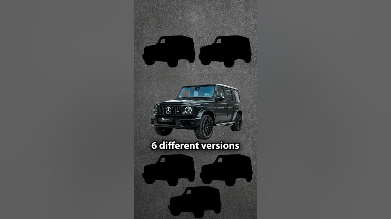 6-different-verson-of-g-wagon-gwagon-gclass-youtube