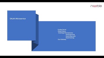 Microservices with OAuth, Zuul and Eureka - Lesson 9