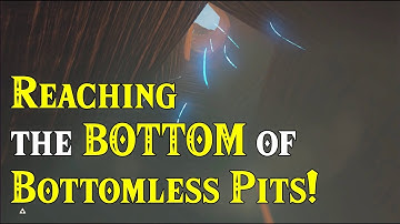 Reaching the BOTTOM of ALL Bottomless Pits! Getting to the bottom of Zelda Breath of the Wild