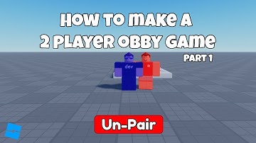 PART 1 | How To Make a 2 Player Obby in Roblox Studio (2025)