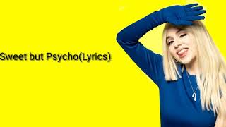 Ava Max -Sweet but Psycho (Lyrics video)