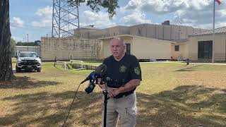 LCSO Capt. David Meyers provides an update on the Quintana drowning incident.