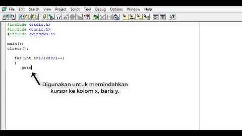Membuat program teks berjalan untuk borland ( C++ ) || bahasa indonesia