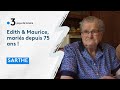 Sarthe  edith  maurice maris depuis 75 ans 