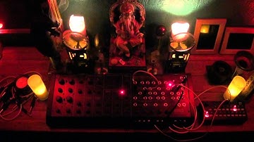 MS20M with SQ-1 Step Sequencer (Dry)