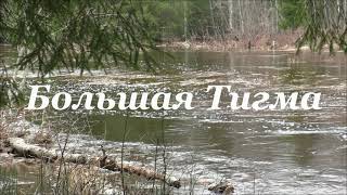 река Большая Тигма 4.04.2024 от Левошинки до Мошково