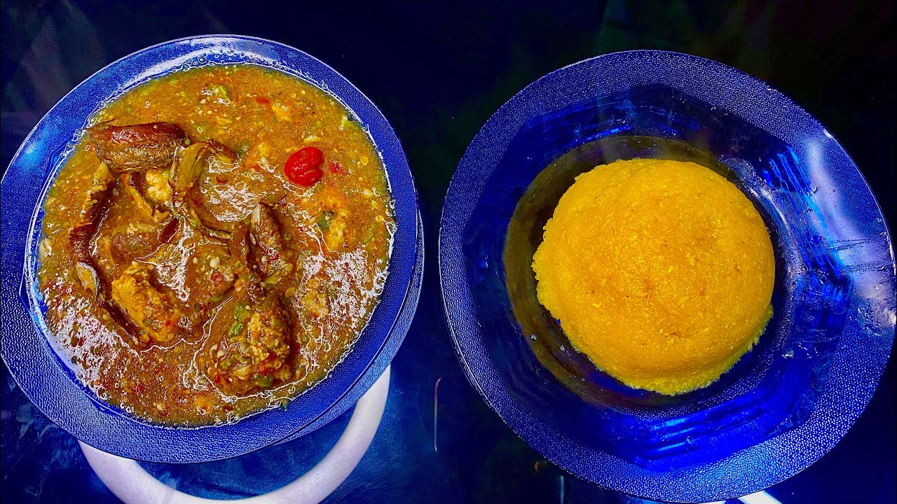 Delicious Okro soup okra okrosoup africanfood YouTube