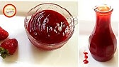How to Make Strawberry Puree - YouTube