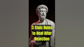 3 Stoic Rules to Heal After Rejection #stoicism #shorts