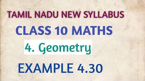 #10thMaths | #GEOMETRY | Example 4.30 | Construction of a tangent using alternate segment  theorem.
