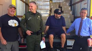 OCSD and Partners aid the victims of hurricanes Harvey and Irma