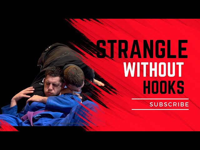 Bjj Rear Naked Strangle without hooks