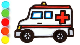 draw a picture of an ambulance