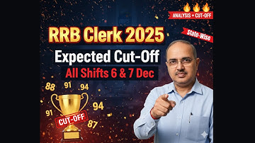 RRB Clerk Expected Cut-Off 2025 ⚡ | 6 & 7 Dec All Shifts | Safe or Not? | Amar Sir