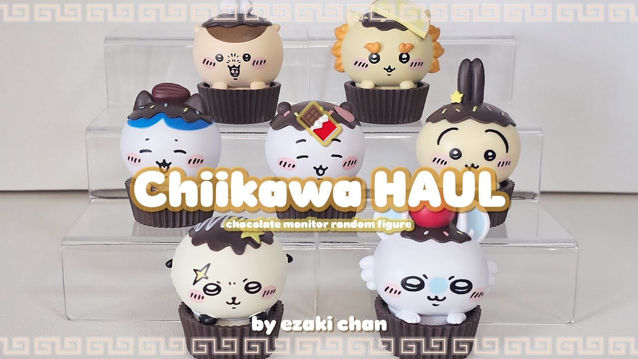 HAUL ] Korean Chiikawa Chocolate Random Monitor Figure🍫⌇Unboxing