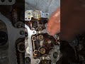 Assembling cylinder head valve components.. 🤷 #work #automobile #auto #mechanic #ideas #carengine