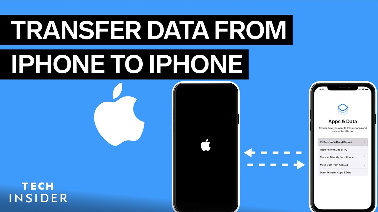 How do I transfer data from iPhone 7 to 13?