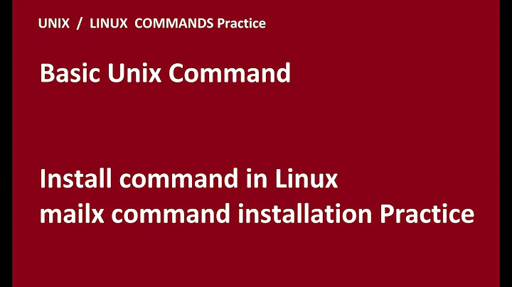 02   UNIX BASIC commands