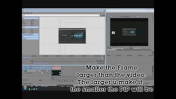 [Sony Vegas] PiP (Picture in Picture) Tutorial