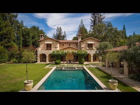 25 Neuman Lane, Woodside, CA home video tour