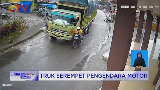 Ngebut, Truk Serempet Pemotor di Bandar Lampung #BuletiniNewsSiang 19/08