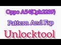 Oppo A54(Cph2239)Pattern And Frp Unlocktool