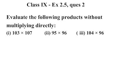 CBSE NCERT CLASS 9 MATHS EXERCISE 2.5 QUESTION 2 | Class 9 Maths | Chapter 2 | Exercise 2.5 Q2
