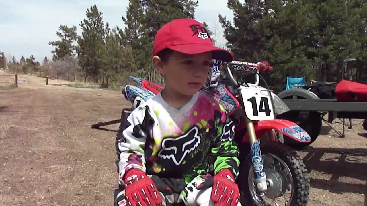 AMAZING 3 year old TODDLER dirt bike rider INTERVIEW YouTube