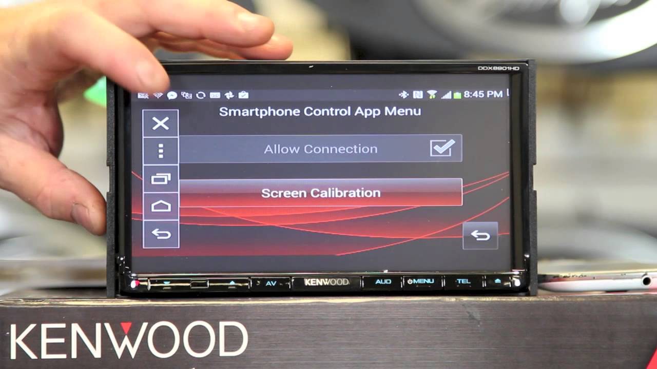 kenwood android app mode total phone control