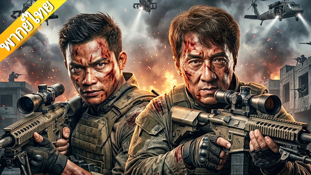 【ภาพยนตร์ไทยล่าสุด】เฉินหลงและโทนี่ จา โดนซุ่มโจมตีจากข้าศึก สองคนรอดตายหวุดหวิด#tonyjaa #jackiechan