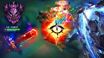 Rank 1 Xerath : This Guy is Better Than Scripter !