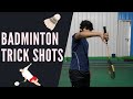 Badminton trick shots trainingbasic for beginners  in tamil