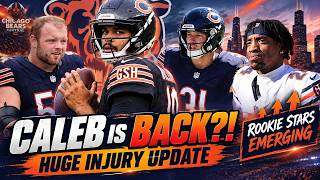Full CALEB WILLIAMS IS BACK! 👀🐻 Bears Get HUGE Injury Update + Two Rookie STARS Emerging Guide