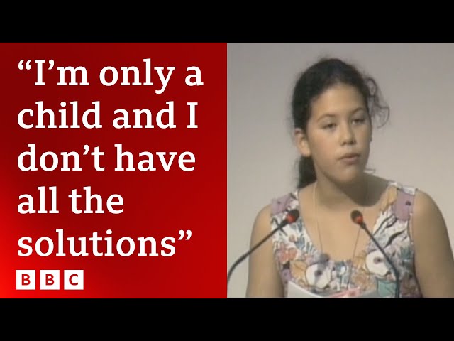 The 12-year-old who tried to warn the world about climate change | BBC Ideas