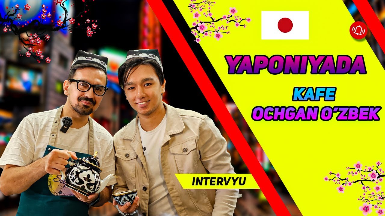 YAPONIYAGA 8 YIL OLDIN KELIB, MAGAZINDA ISHLAB XOZIRGI KUNDA KAFE OCHGAN O'ZBEK