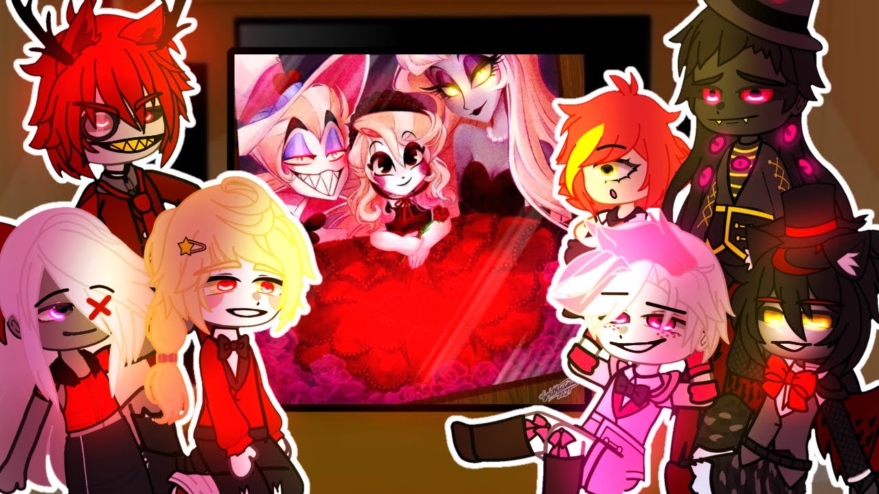 Hazbin Hotel react to Hazbin Hotel 💜Gacha react to TikTok - YouTube