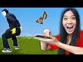 This SOUND Makes You POOP! I Craft a Funny Prank Gadget for DIY Tricks & Hacks to Find Hacker Crush