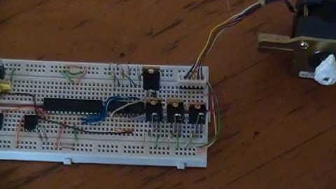 avr based stepper motor controller