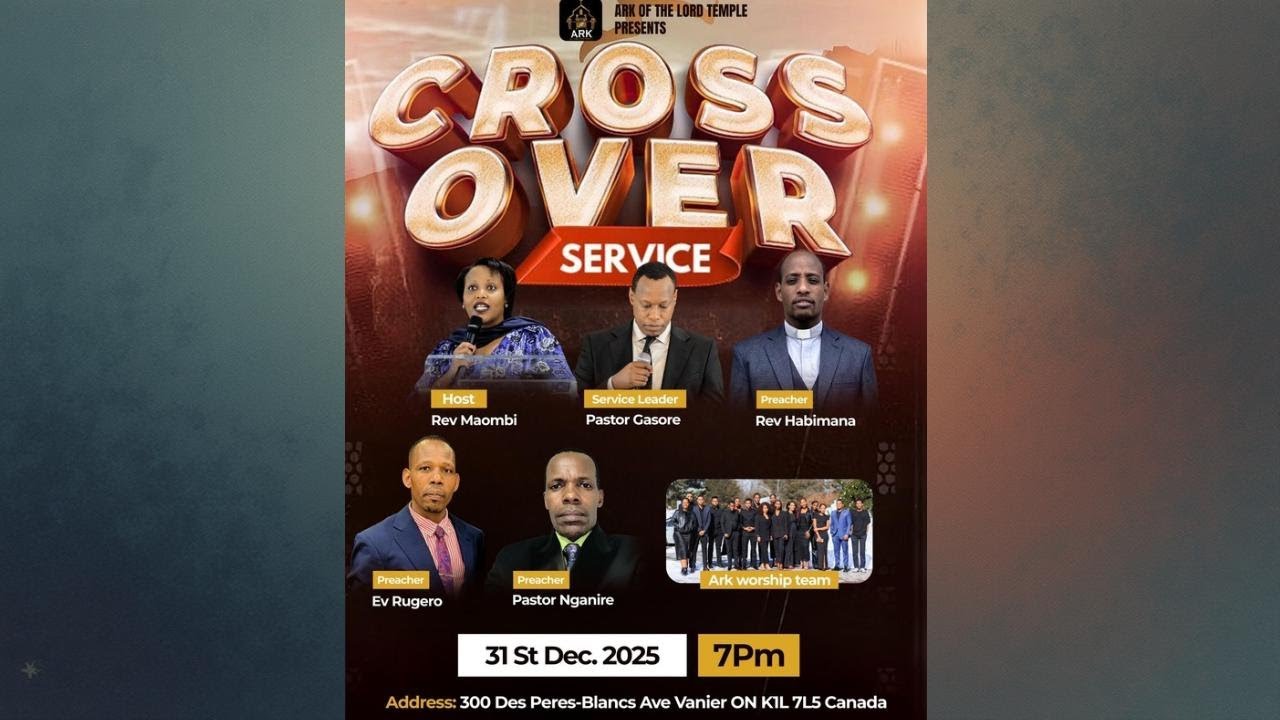 END OF YEAR CROSSOVER NIGHT SERVICE 2025 | ARK OF THE LORD TEMPLE