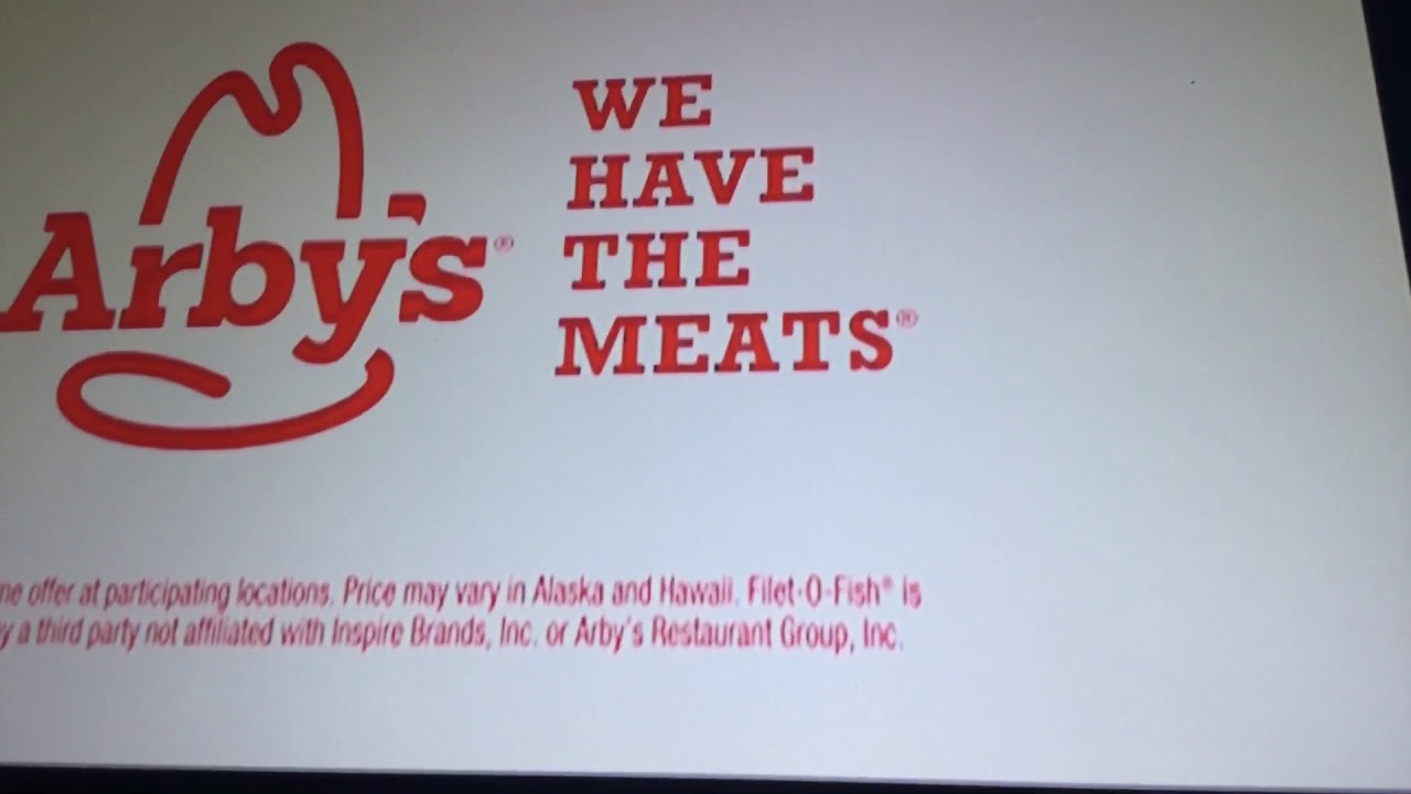 Arby's We Have The Meats YouTube