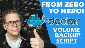 Wie sichert Ihr eure Docker Volume Daten? Bash Backup Script