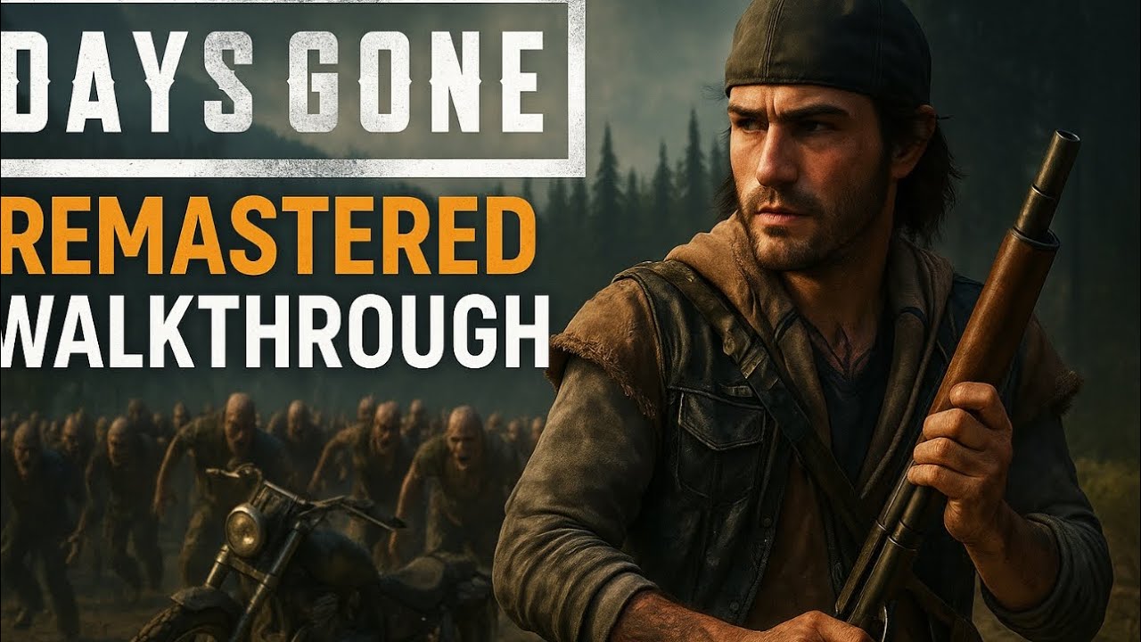 DAYS GONE REMASTERED WALKTHROUGH GAMEPLAY PT 3 (PS5 PRO) - YouTube