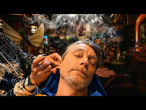 💈There's Nothing Else Like This Barbershop in the World 🇯🇵 | Shave, Massage & Ear Cleaning Japan
