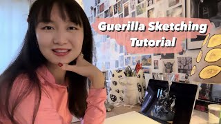 Observational Drawing Tutorial: Guerilla Sketches